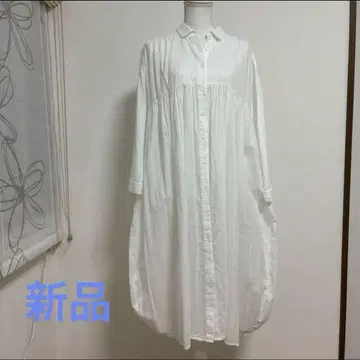 [ 새상품 ] MICALL MICALL 셔츠 원피스