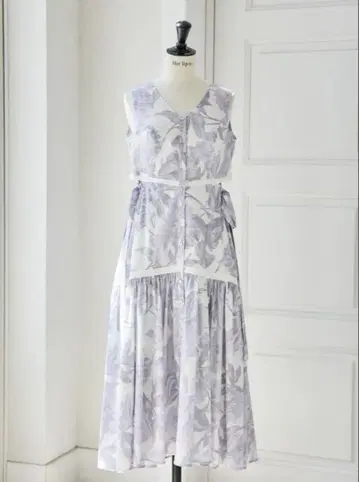 Herlipto Floral Cut-Out Long Dress