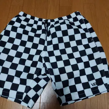 VANS 반스 NYLON WASHER 숏팬츠 체커
