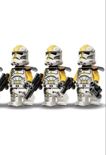 레고 스타 워즈 제327 스타 코프스 클론 트루퍼 3체 세트