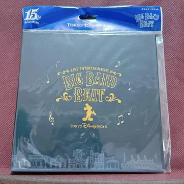 도쿄디즈니씨 BIG BAND BEAT 엽서