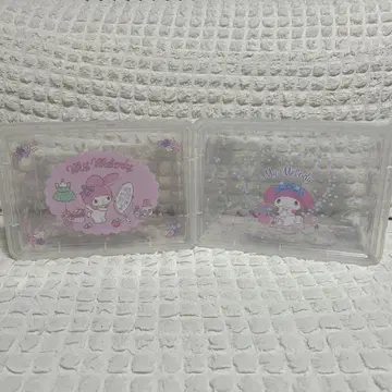 산리오 보관 케이스 클리어 마이멜로디