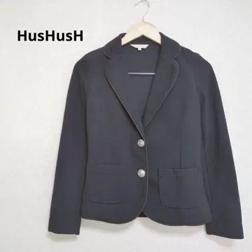 HusHusH 해시 아쉬 테일러드 자켓 블랙 사이즈 2