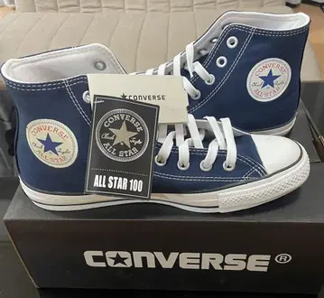 CONVERSE ALL STAR 100 네이비 하이컷