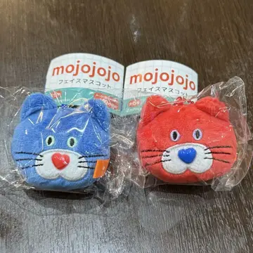 익명 배송 mojojojo 페이스 마스코트 고양이 2마리 세트
