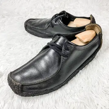 [ 미품 ] Clarks 클락스 나탈리 가죽 블랙 왈라비 27.5