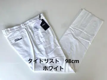 [미사용] Titleist 남성 바지 허리 98cm 화이트