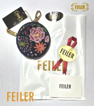 FEILER 이하나쿠카 서클 파우치 네이비