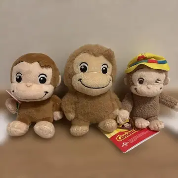 오자루의 조지 봉제 인형 3개 세트