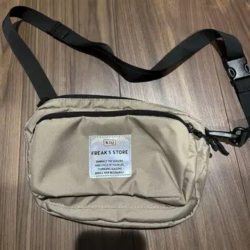 kiu FREAK'S STORE 숄더백 베이지