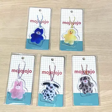 mojojojo 아크릴 키링 전 5종 컴플리트 세트