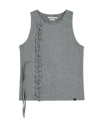 typeservice Ruffled Strap Sleeveless