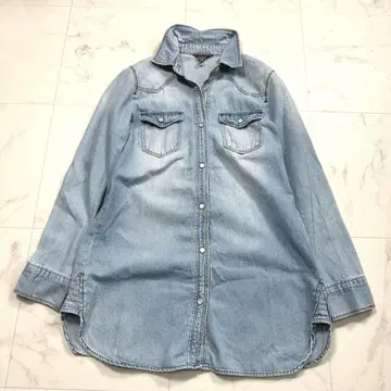 어반 리서치 데님 셔츠 긴팔