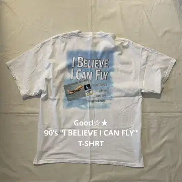 Good 90s 'I BELIEVE I CAN FLY' T-SHIRT