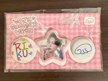 NCT WISH ONE SUMMER WISH 핀 버튼 리쿠