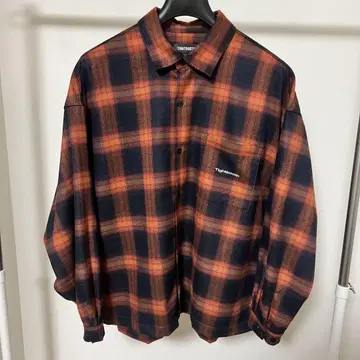 TIGHTBOOTH OMBRE L/S SHIRT ORANGE