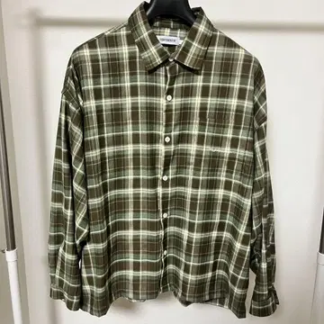 TIGHTBOOTH PLAID L/S SHIRT GREEN