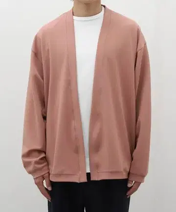 저널 스탠다드 크레이프 위브 트윌 가디건 S 핑크