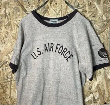 Pherrow's U.S.AIRFORCE  베이지 링거 티셔츠 L