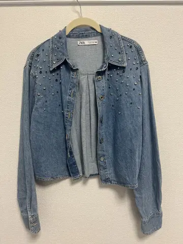 ZARA 비쥬 데님 자켓 S 사이즈