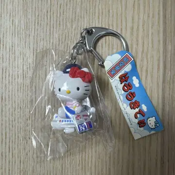고토치 키티 공항 항공 안전 헬로키티 키홀더 새상품