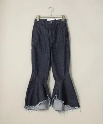 Flared with fringe cropped LIVINGTONE
