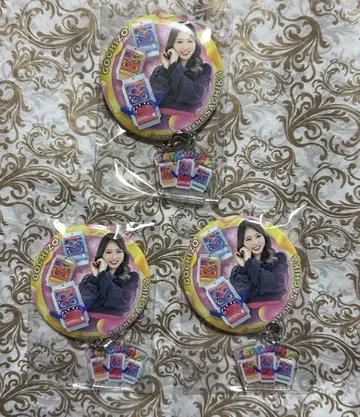 [ 아마네 사치카 ] 참 포함 캔뱃지 세트