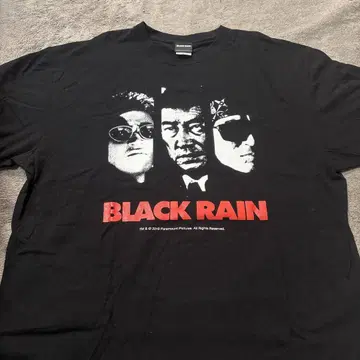 블랙 레인 T셔츠 XL Black Rain 영화 마츠다 유사쿠