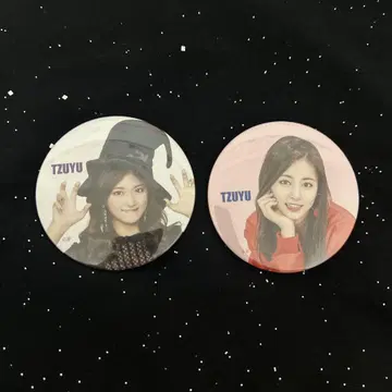 TWICE TZUYU 쯔위 캔배지 세트