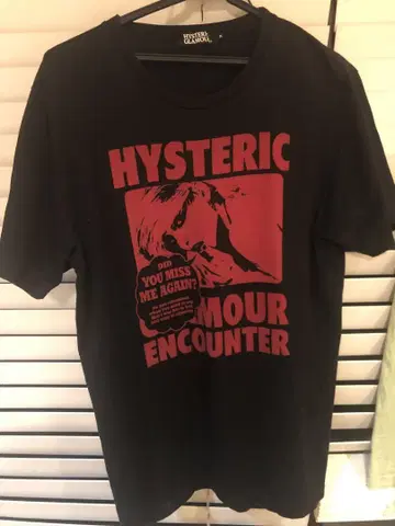 HYSTERIC GLAMOUR 티셔츠 M 블랙