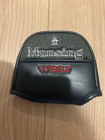 맨싱 Munsingwear 말렛형 퍼터용 골프헤드커버 네이비