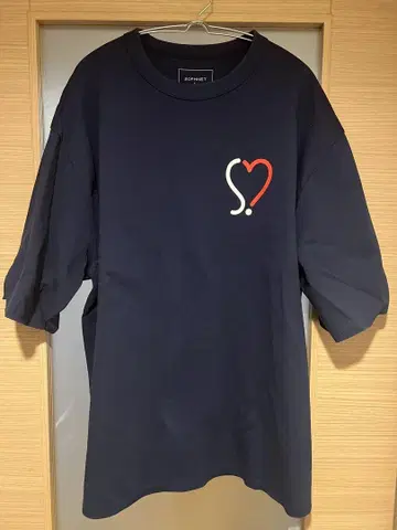 SOPHNET. / HEART WIDE TEE 하트 와이드 티셔츠 TEE