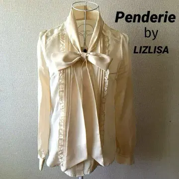Penderie 펜데리 by LIZLISA 긴팔 블라우스 보타이 프릴
