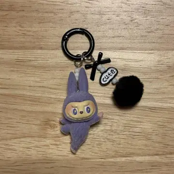 라부부 요가 키링 보라색