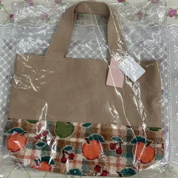 FEILER 페일러 토트백 레트로 후르츠 체크