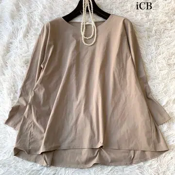 iCB 온워드 카시야마 세탁 가능한 스트레치 블라우스 A라인 S 사이즈