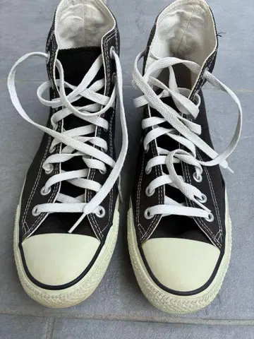 컨버스 블랙 하이컷 스니커즈 ALL STAR