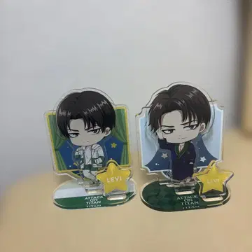 진격의 거인 리바이 아크릴 스탠드 2개 세트