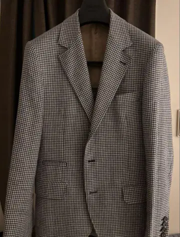 Brunello cucinelli 린넨 & 울 자켓 46