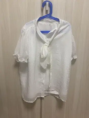 펄 리본 셔츠 블라우스 걸리시 snidel bubbles