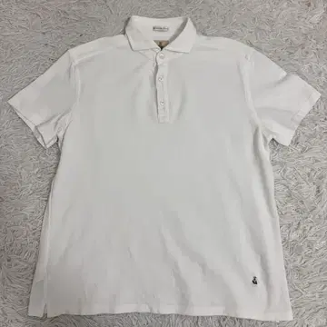 새상품급  반팔 피케 셔츠 컷어웨이 이탈리아제 XL