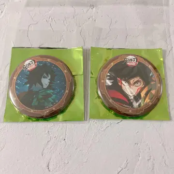 귀멸의 칼날 무한성편 ufotable cafe 1기 캔뱃지 토미오카 기유