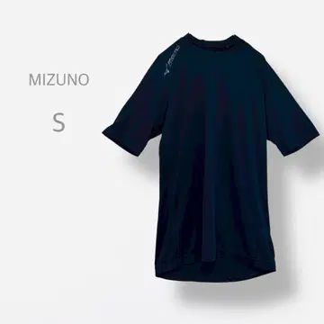 [ MIZUNO ] 스포츠웨어 티셔츠 로고 프린트 속건성 언더웨어