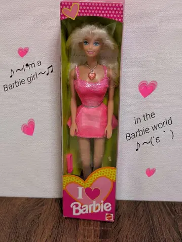 미개봉 Barbie/바비 인형 I Love Barbie 마텔 1997