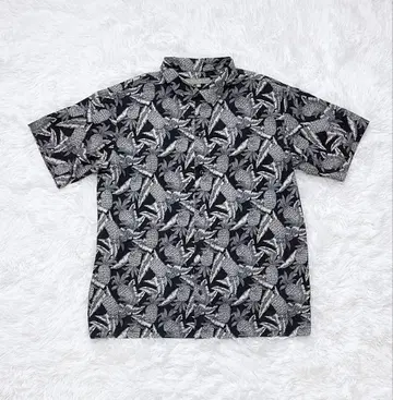 새상품급 UNITED ARROWS 파인애플 패턴 셔츠