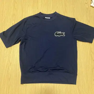 Lacoste 네이비 크루넥 티셔츠