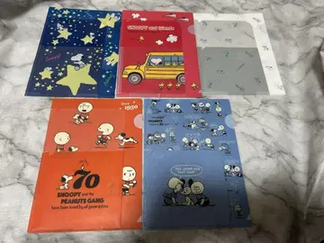 스누피 포켓, 칸막이 A5 파일 70주년 한정판