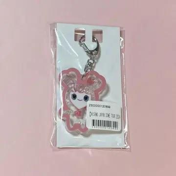 TWICE MISAMO 모모 러블리 샤카샤카 키링 복권
