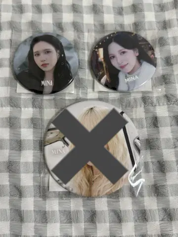 TWICE 미나 캔뱃지