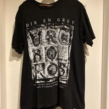 DIR EN GREY 잔향의 혈맥 UROBOROS 티셔츠